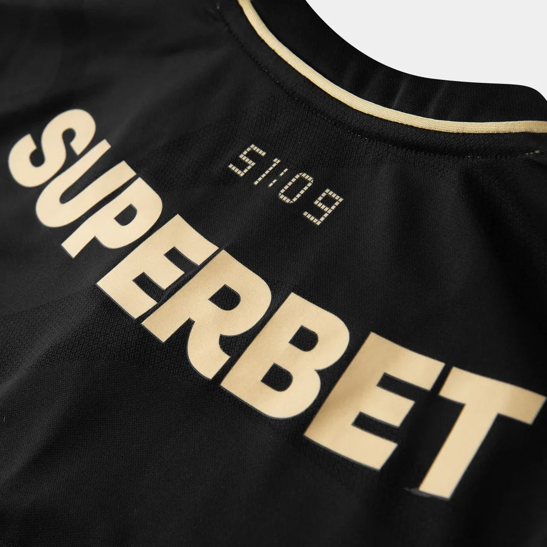Camisa São Paulo III 25/26 - Torcedor Masculina - Preta e Dourado [PRÉ-VENDA]