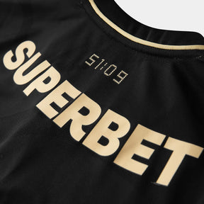 Camisa São Paulo III 25/26 - Torcedor Masculina - Preta e Dourado [PRÉ-VENDA]